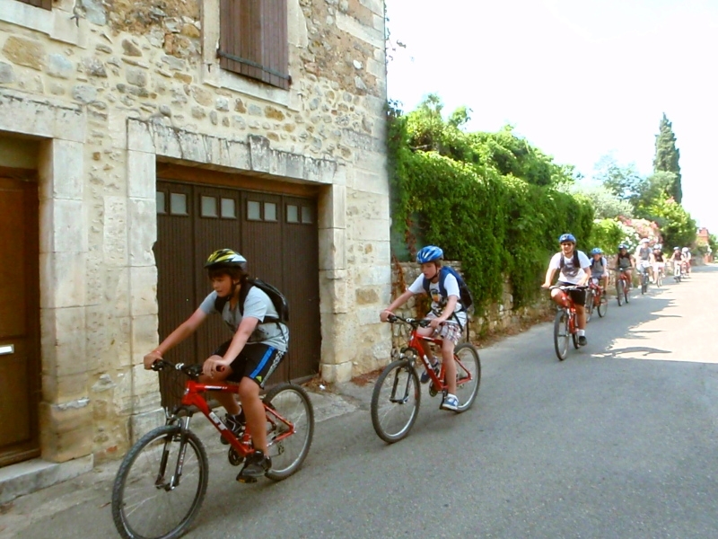 Village Camps International Summer Camp Ard&egrave;che, France 2019-07-26 https://www.villagecamps.com/journals_admin/images/70-8-Grigory leading the charge into town.jpg